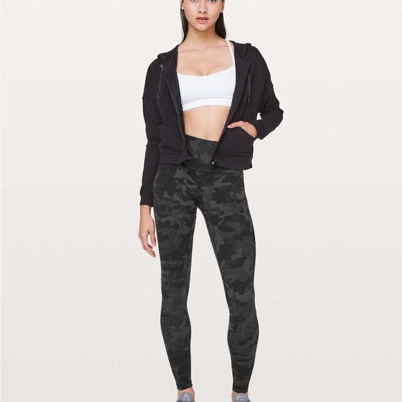 Lululemon Align Camo Full Length 28” Incognito Gator Green Size 12 - Picture 4 of 16